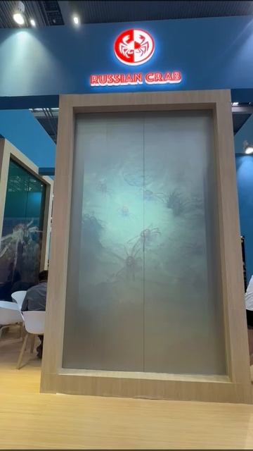 Эксклюзивный выставочный стенд для АО «РУССКИЙ КРАБ»
