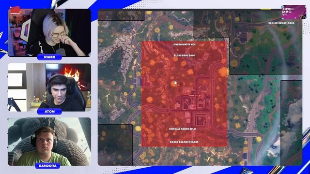 ТИРЛИСТ ТРИО FNCS LAST CHANCE FINALS с RIMER77, At0m и Sandora!