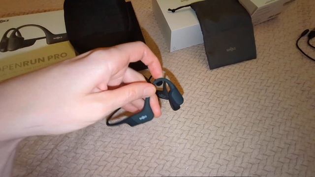 Обзор сравнение наушники  Shokz Openrun Pro и Shokz Openrun.