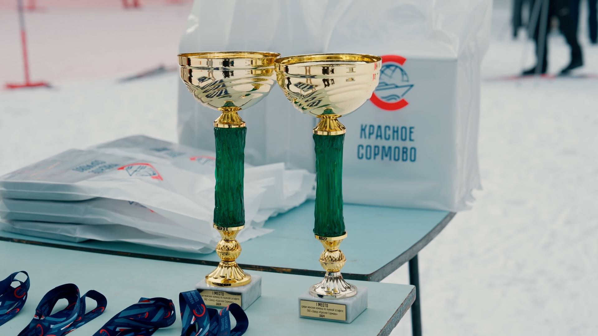 Репортажная съемка мероприятий — Лыжная эстафета завода Красное Сормово