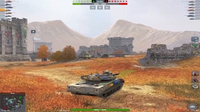 Играем в Tanks Blitz - #tanksblitz