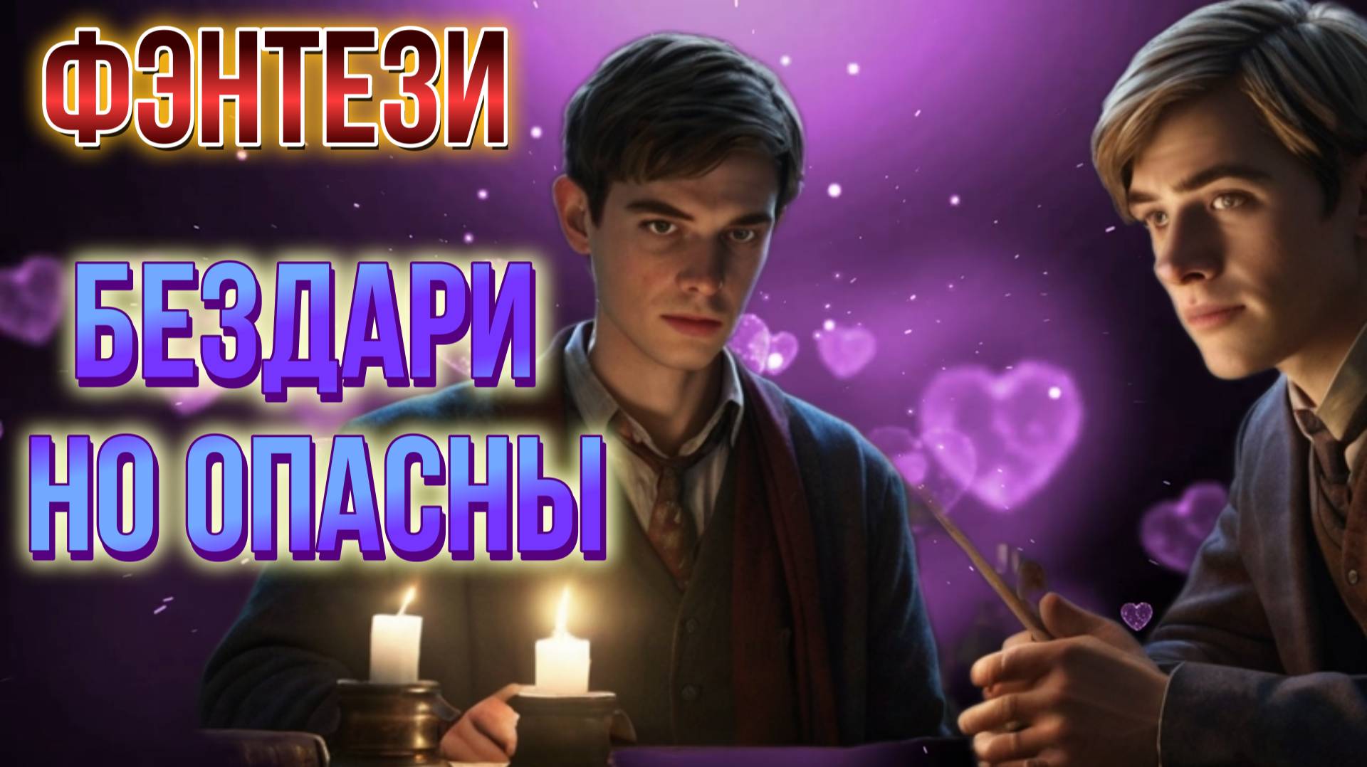 аудио📖 БЕЗДАРИ, НО ОПАСНЫ фэнтези