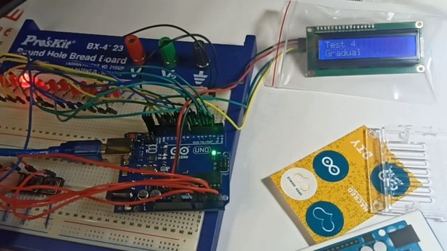 тест платы ардуино