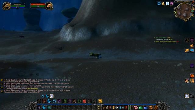 26. БЕГАЕМ ПО ТЫСЯЧЕ ИГЛ. World Of Warcraft Classic, Turtle WoW Server.