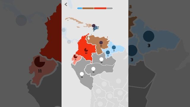 Захват южной Америки