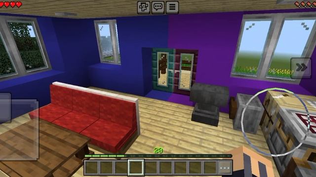 Обзор на новый дом.Mincraft Bedrock Edition.Micsum майнкрафт.Моды в описании.