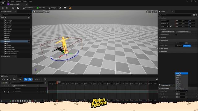 Уроки Unreal Engine 5 - Motion Matching: Создание анимаций при помощи