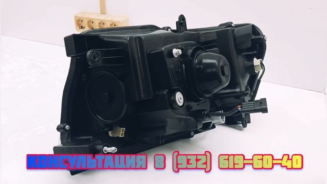 Nissan Patrol Y61 светодиодные тюнинг фары