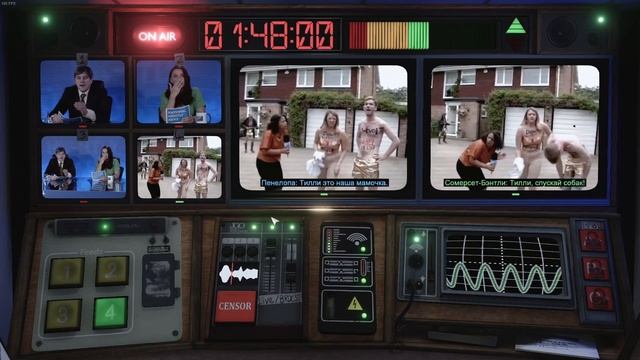 Not For Broadcast #2 Пульт бьется током!!! На экране творится го?