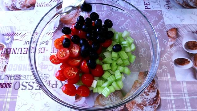 Вкусный и полезный салат Сицилия