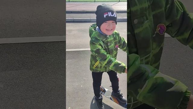 обкатка нового самоката