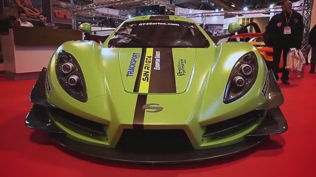 Син-Г1 ГТ4🇧🇬-болгарский гоночный автомобиль (Sin-R1 GT4 Bulgaria Supercar)