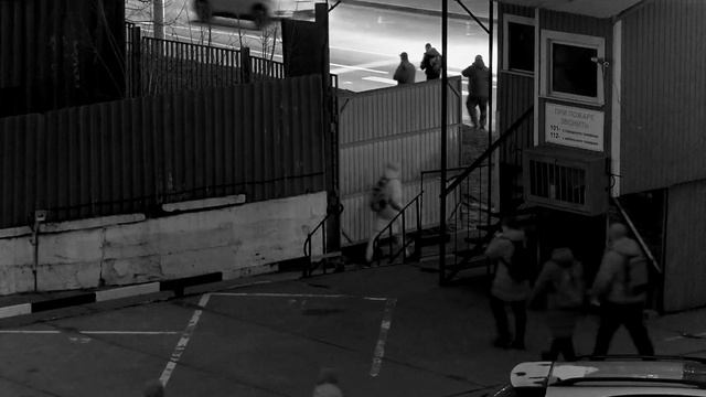 BEWARD B5630B, демо запись с камеры, ночь (без ИК), объектив 9 -