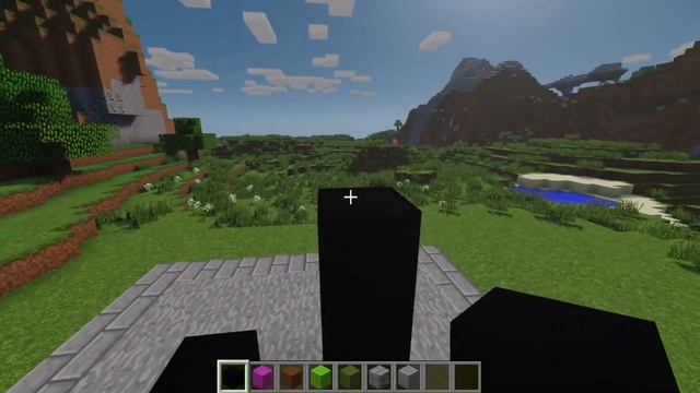 минималистичный Эндермэн статуя в Майнкрафт!