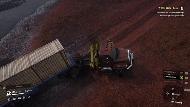 SnowRunner - Прохождение карты ( Outback Heavy Hauling ) Australia #16