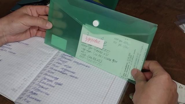 Распределение денег по конвертам (22.05.25) Часть 1