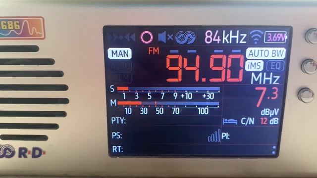 [Tropo] - 94.9 MHz - Дорожное радио (Торез, ~120 км) 12:54