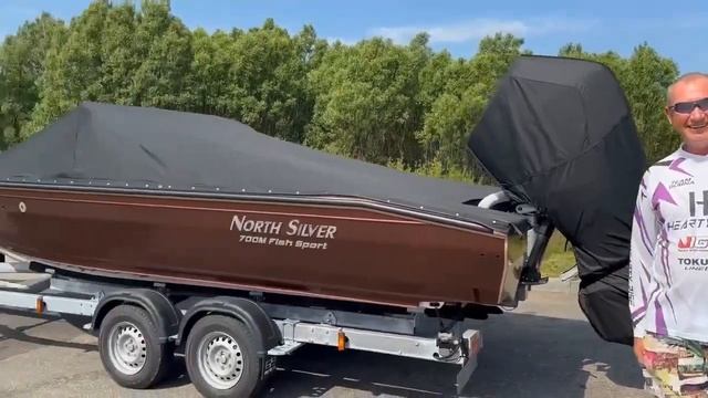 Лодка North Silver 700 с двигателем Mercury V10 400