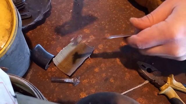 делаю сломанный нож.