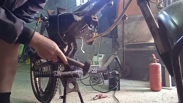 Как снять обойму подшипника и много сварки