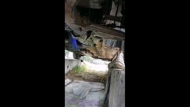 замена сайлентблока подрамника  Опель вектра б