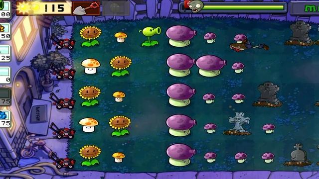 если бы не газонокосилки мои мозги бы съели - Plants Vs Zombies