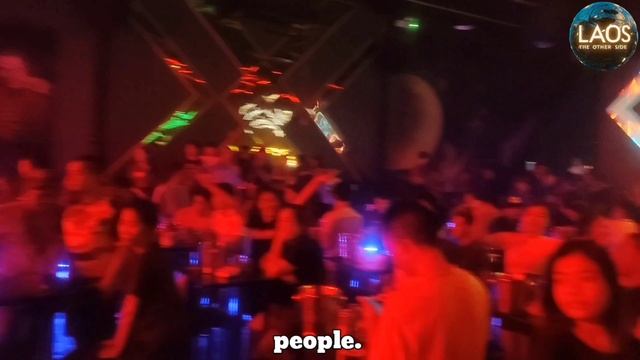 Laos. Suburb. Club, restaurant, hotel, houses. Лаос. Пригород. Клуб, рестора