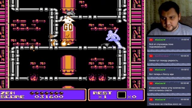 #23 НОЧНОЙ РЕТРО СТРИМ Zen Intergalactic Ninja и не только