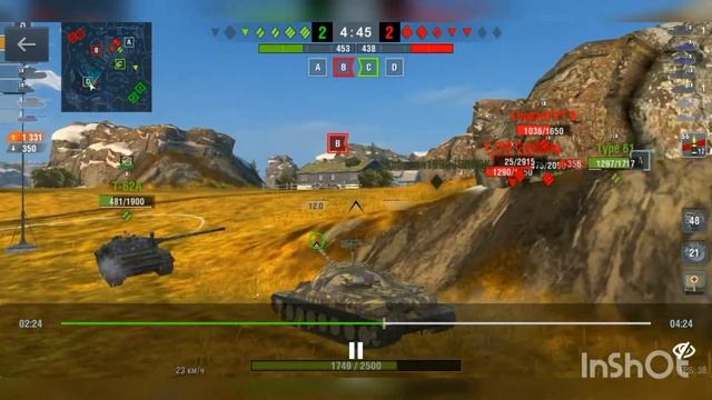 ИС 7, WoT. Blitz. Five Finger Death Punch