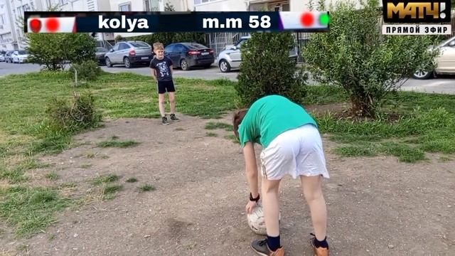 КОЛЯ VS Максим мордарь, игра на фреш бар!! |•Matcn Lev