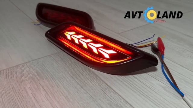 Світлодіодні катафоти заднього бампера для ВАЗ 2170-71 (П