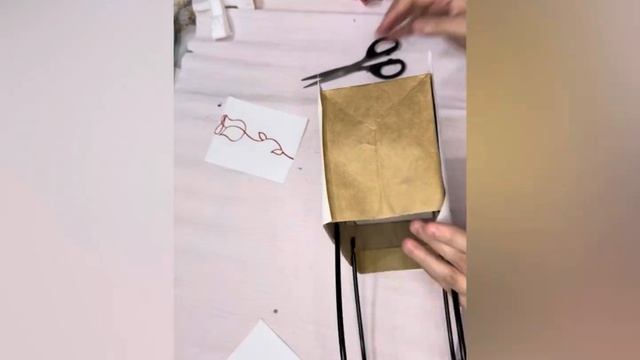 Сборка корзины роз из атласных лент. #розыизлент #бант?