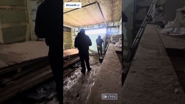 Ускоренный монтаж автоматических ворот Дорхан #davinni #do