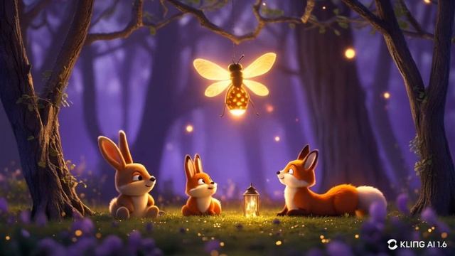 Светлячок фонарик 🌟 | Спокойная песенка для малышей