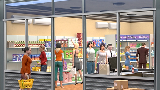 Обычный рабочий день в симулятор супермаркета #6