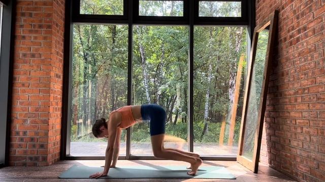 Йога зарядка 10 минут😍 КРУГОВАЯ!