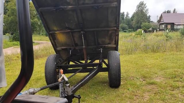 самосвальный прицеп