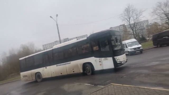 Отправление автобуса МАЗ 231 №211 Чаусы-Могилёв