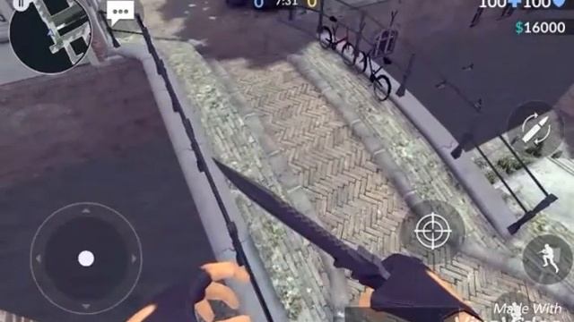 Critical Ops/ Как залезть на фонарь/ Снайперская позиция