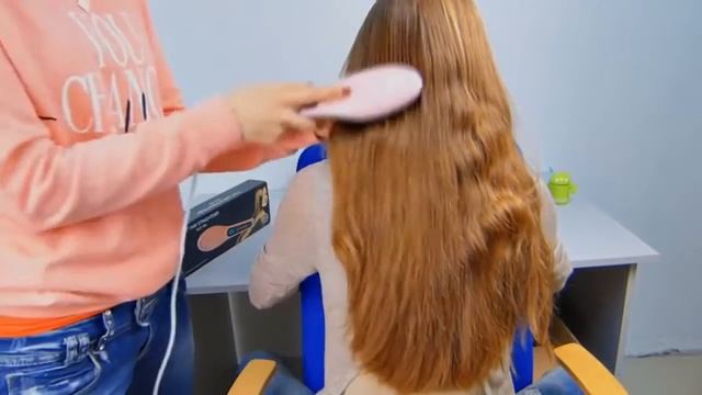 Электрическая расческа-выпрямитель Fast Hair Straightener. Укла