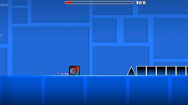 крутой уровень в геометрии Даш.