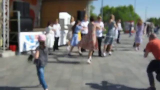 2015.05.09 Москва. Парк Садовники. Флешмоб в 15.00