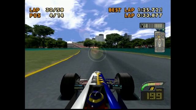 F1 Racing Championship, RACE GRAND PRIX AUSTRALIA SEASON (этап1)