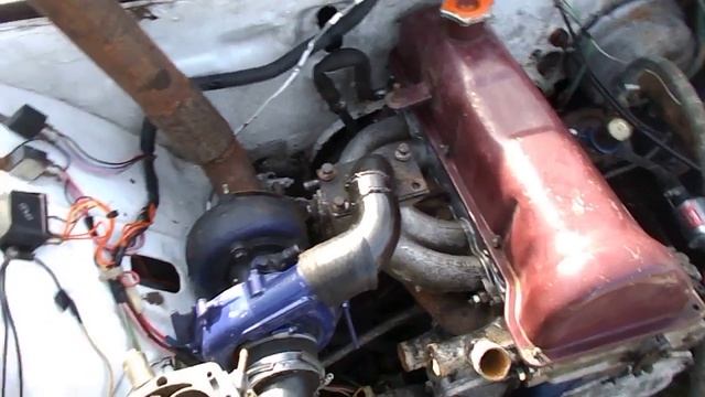 ВАЗ 2106 ТУРБО/ ДВИГАТЕЛЬ СОБРАН/ ТУРБИНА УЖЕ НА МЕСТЕ