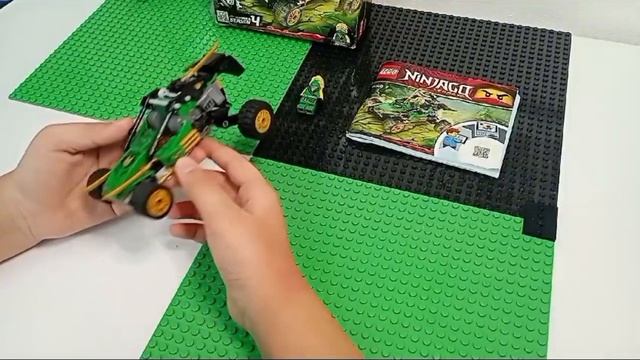 обзор на набор 2020 года лего ниндзяго джунглевый багги