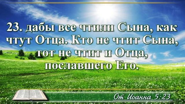 ВидеоБиблия Евангелие от Иоанна без музыки глава 5