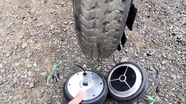 Продолжаю делать Электро - ЧЁППЕР. Ставлю другой мотор