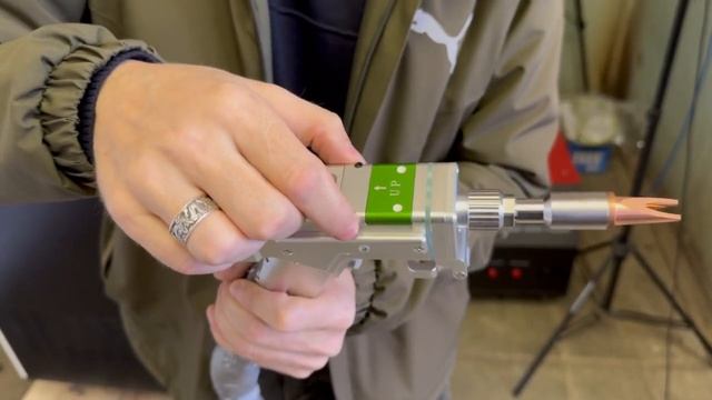 Обновленная модель пистолета 4в1 для лазерной сварки о