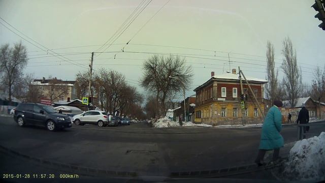 Видеорегистратор BlackVue DR400G-HD II.Запись №2.