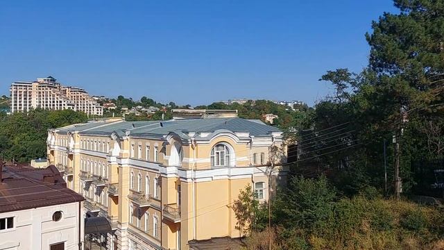 Кисловодск,  отель Симфония, вид со смотровой